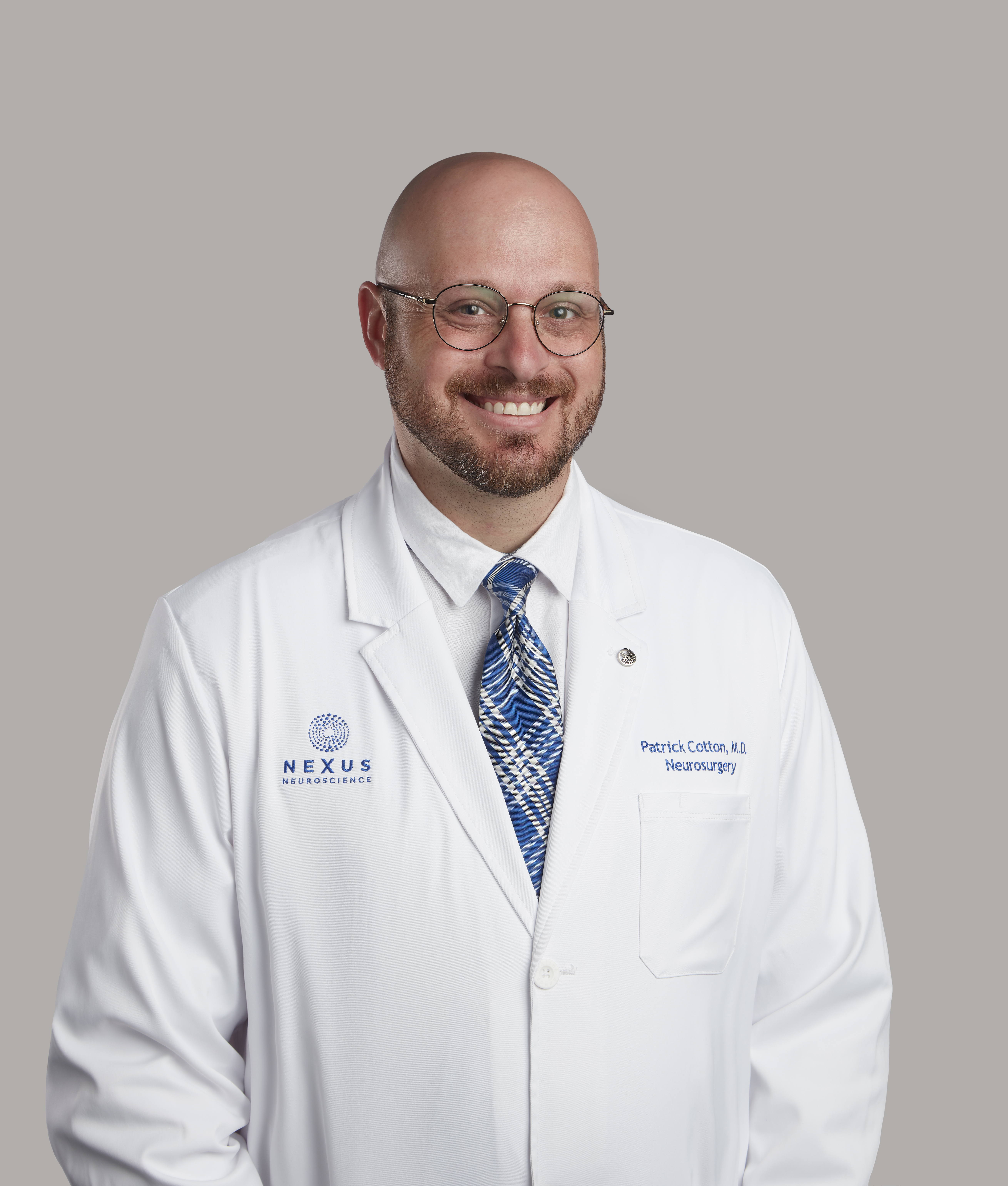 Nexus Neurosurgery Dr. Cotton's headshot.