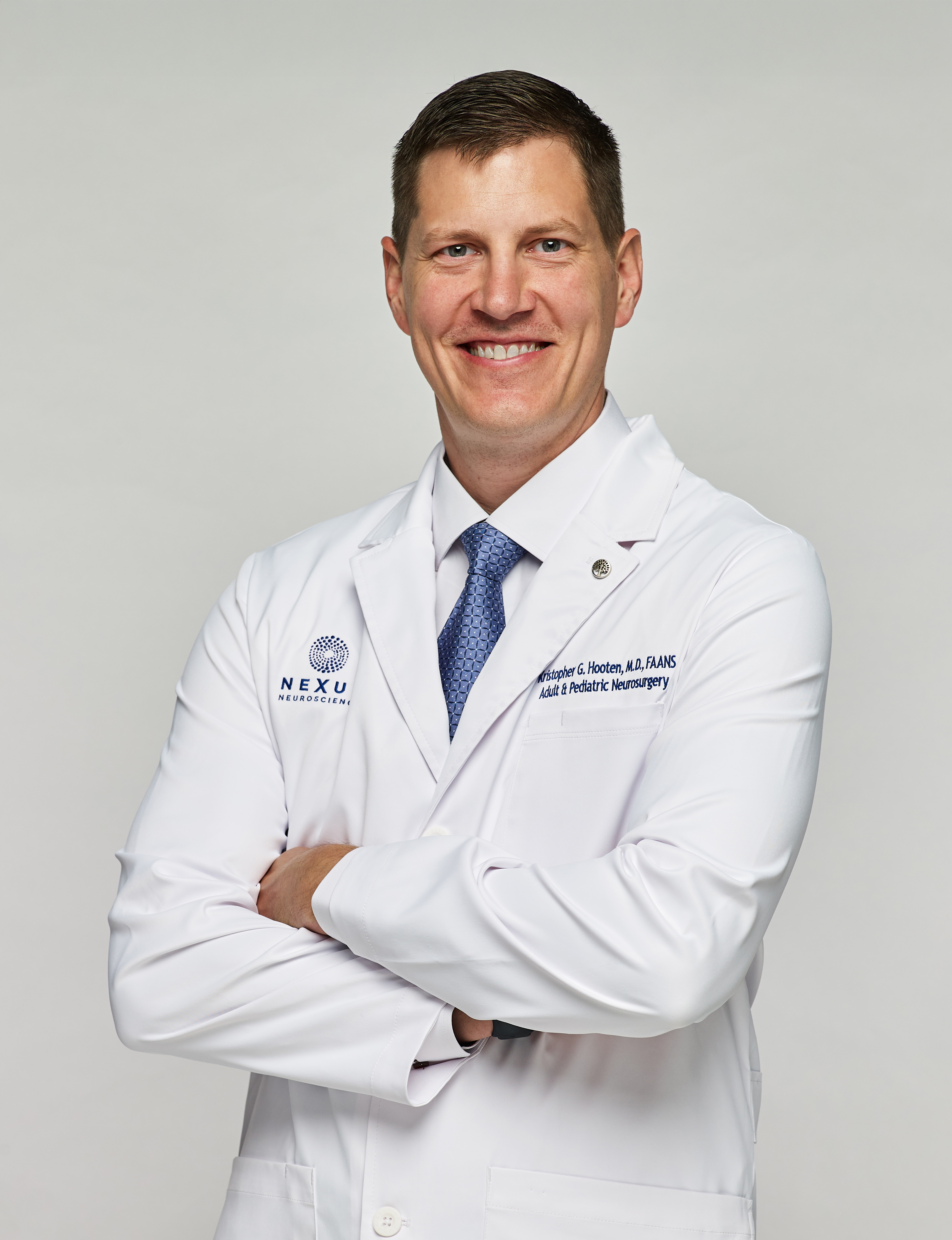 Nexus Neurosurgery Dr. Hooten's headshot.