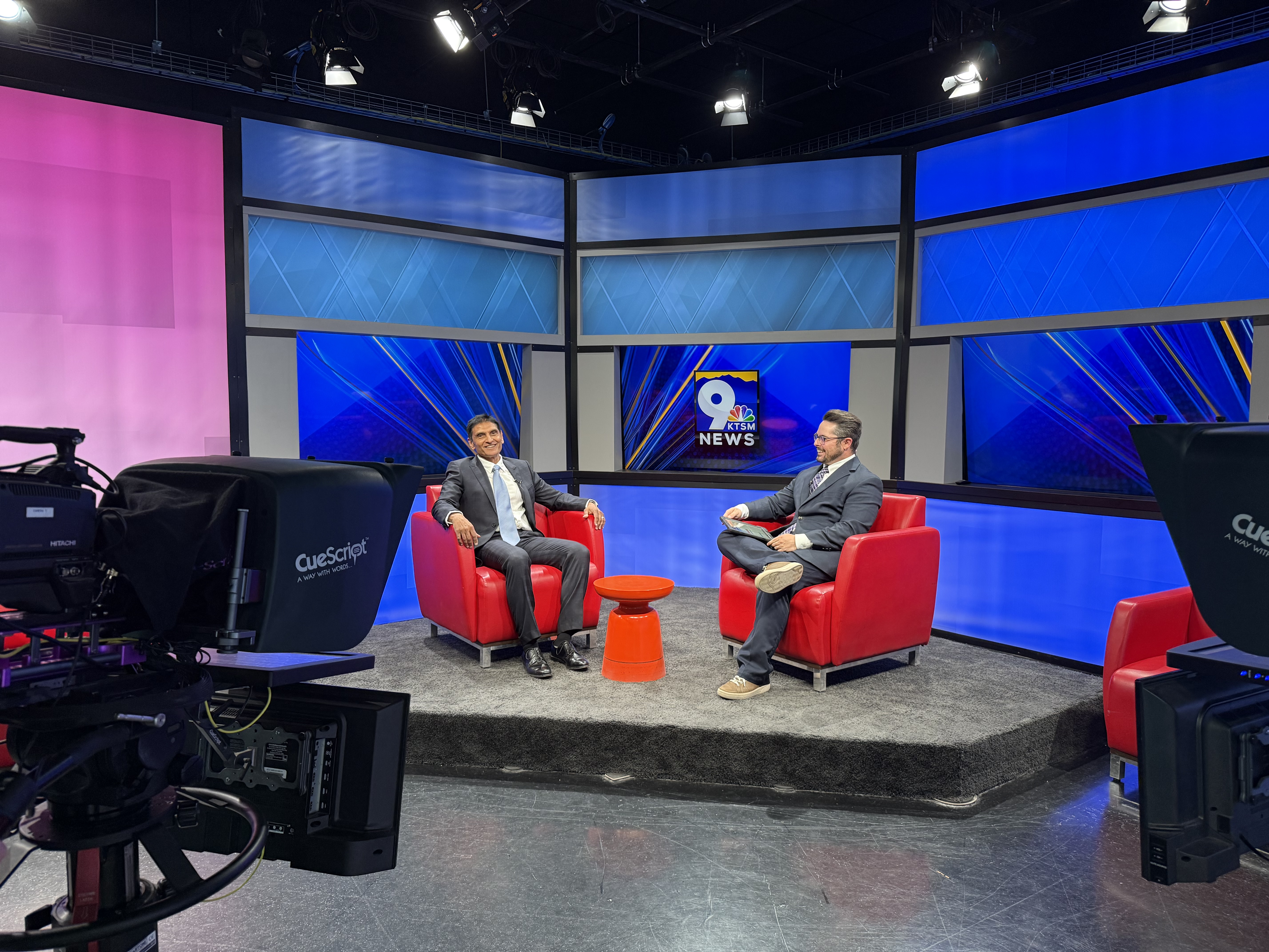 Dr. Patel joins KTSM 9 News for Colorectal Cancer Awareness Month.